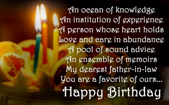 Birthday Wishes For Father In Law
 Birthday Wishes For Father In Law Page 2