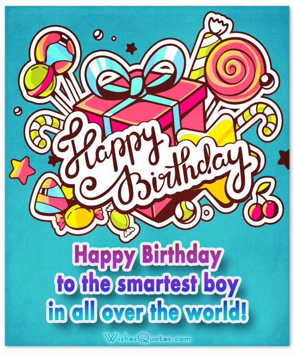 Birthday Wishes For Kid Boy
 Birthday Wishes for Boys – By WishesQuotes