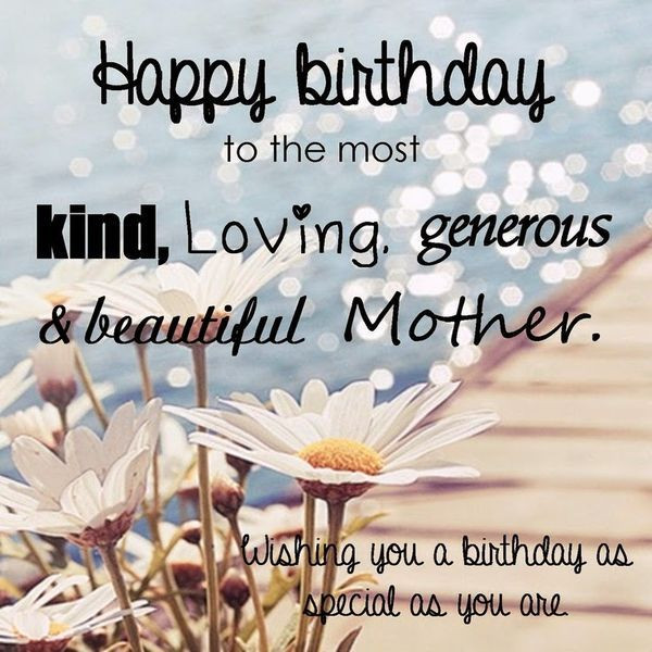 Birthday Wishes For Mom From Daughter
 Happy Birthday Mom from Daughter Quotes and