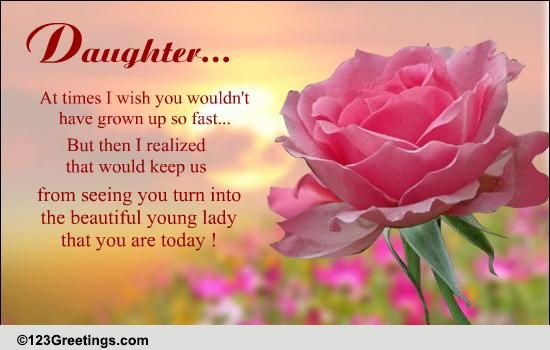 Birthday Wishes For Mom From Daughter
 Beautiful Daughter Quotes QuotesGram