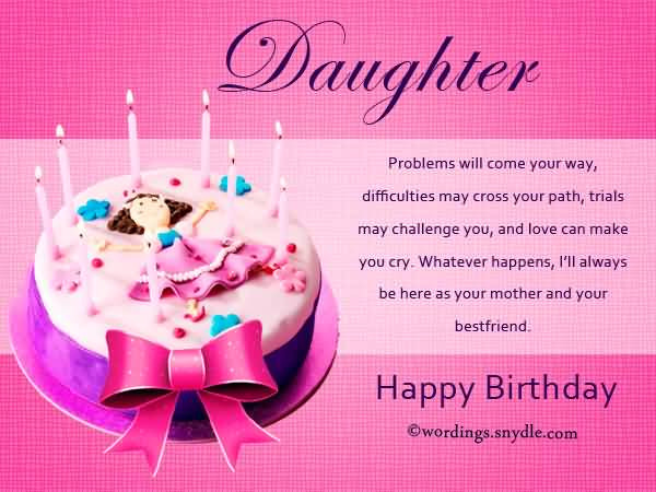 Birthday Wishes For Mom From Daughter
 Birthday Wishes For Mom From Daughter In English Happy
