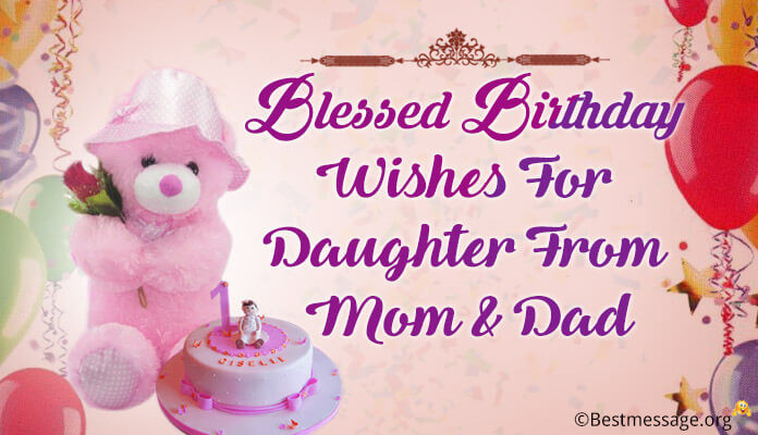Birthday Wishes For Mom From Daughter
 Lovely Birthday Wishes and Blessings for Daughter From Mom
