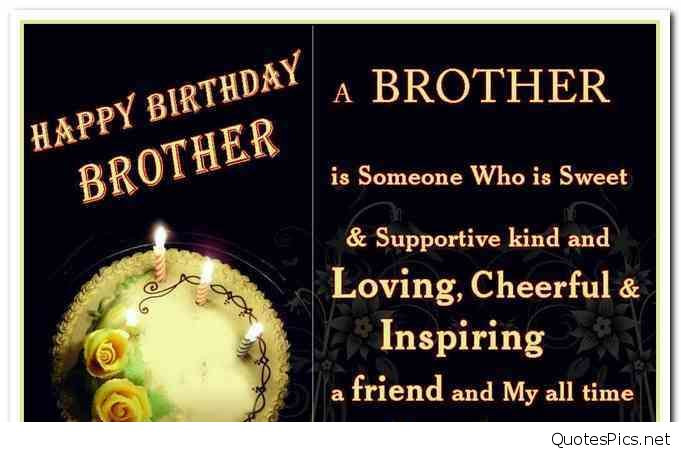 Birthday Wishes For Younger Brother
 The 50 Happy Birthday Brother Wishes quotes and messages