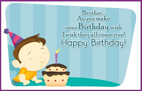 Birthday Wishes For Younger Brother
 166 Happy Birthday Wishes for Brother Funny Quotes
