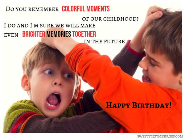Birthday Wishes For Younger Brother
 Happy Birthday Quotes and Wishes for Brother with