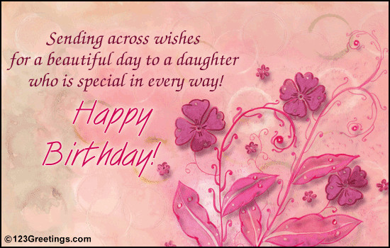 Birthday Wishes For Your Daughter
 Happy Birthday Greetings for Daughter Let s Celebrate