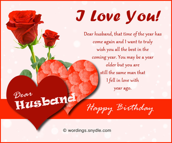 Birthday Wishes For Your Husband
 Birthday Wishes for Husband Husband Birthday Messages and