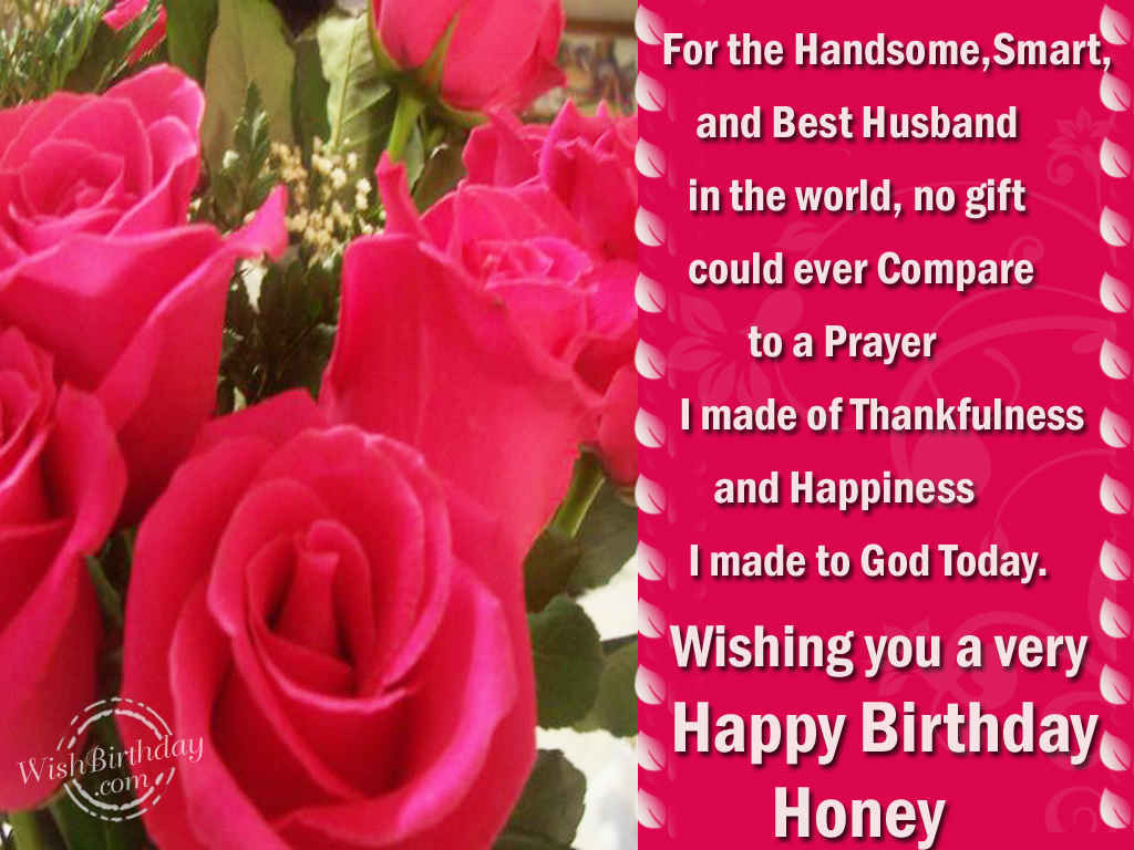 Birthday Wishes For Your Husband
 Happy Birthday Wishes For Husband Quotes QuotesGram