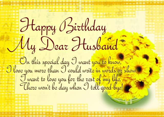 Birthday Wishes For Your Husband
 BIRTHDAY WISHES FOR HUSBAND happy birthday wishes for