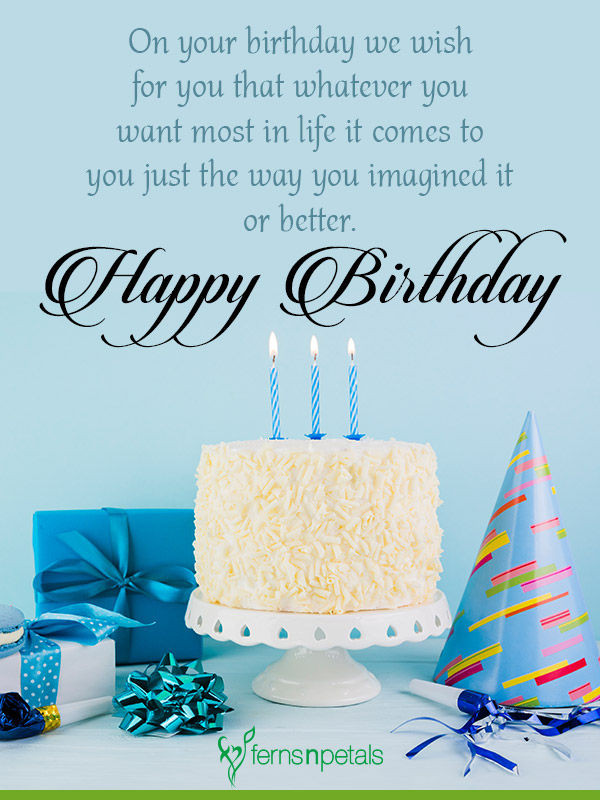 Birthday Wishes Sayings
 90 Happy Birthday Wishes Quotes & Messages in 2020
