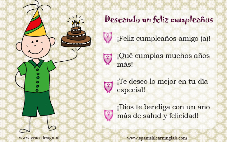 Birthday Wishes Spanish
 Birthday Quotes In Spanish QuotesGram