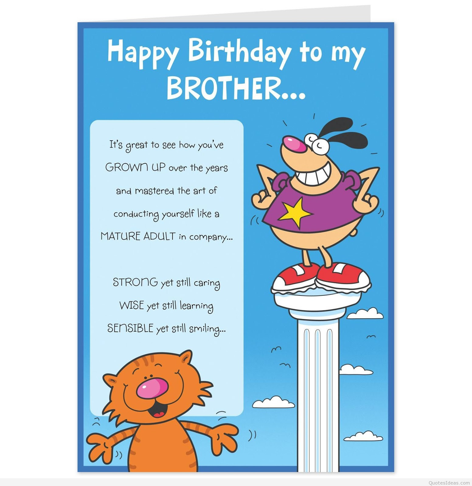 Birthday Wishes To My Brother
 HAPPY BIRTHDAY BROTHER QUOTES quotes for brother Good