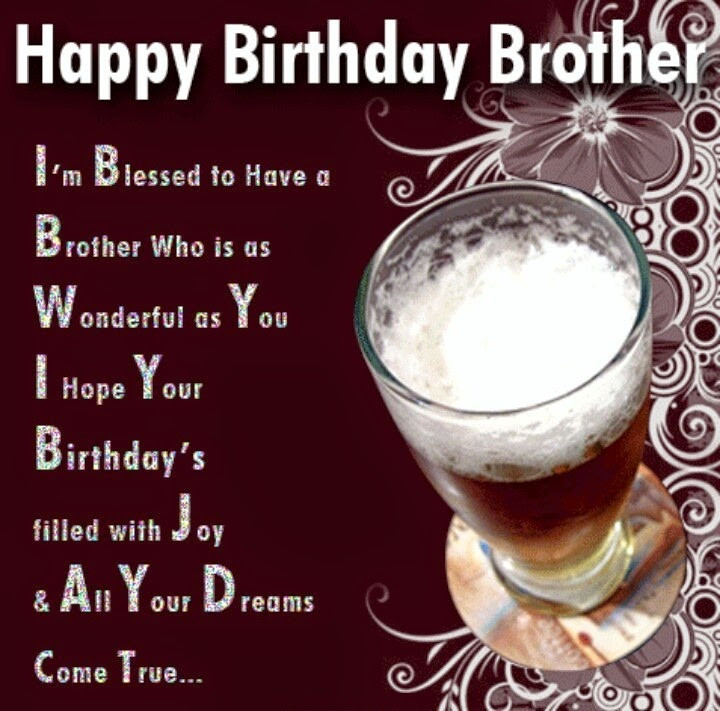 Birthday Wishes To My Brother
 HD BIRTHDAY WALLPAPER Happy birthday brother