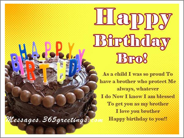 Birthday Wishes To My Brother
 Birthday Wishes And Messages 365greetings