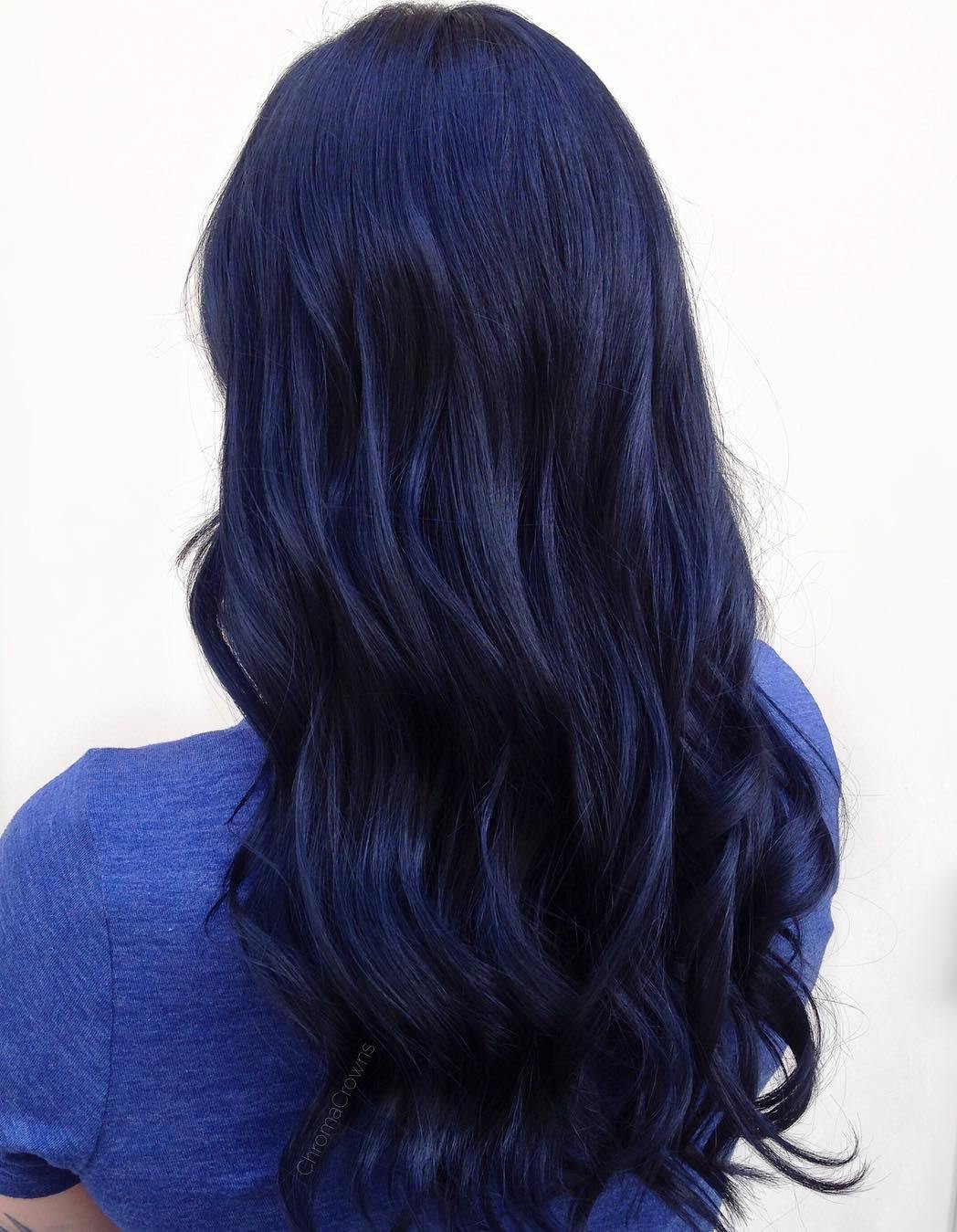 Black And Blue Hairstyles
 Blue Black Hair How to Get It Right