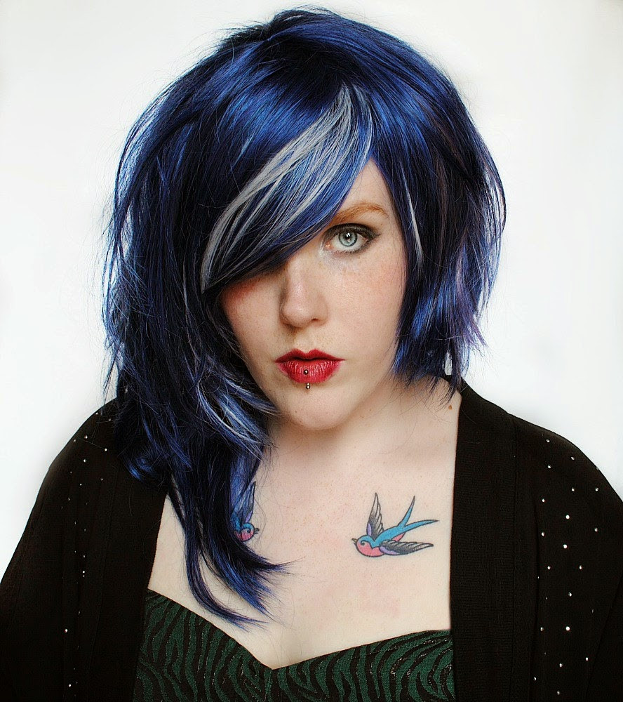 Black And Blue Hairstyles
 Black n Blue hairstyles The HairCut Web