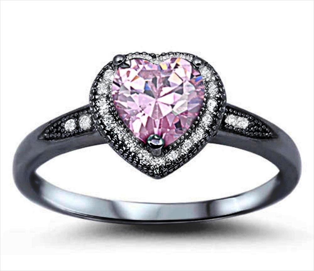 Black And Pink Wedding Rings
 22 Black and Pink Wedding Rings Designs Trends