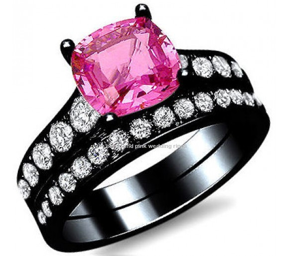 Black And Pink Wedding Rings
 All Best Black Wedding Rings