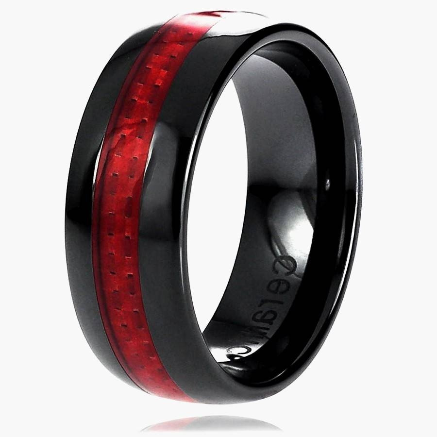 Black And Red Wedding Ring Sets
 15 of Black And Red Wedding Bands