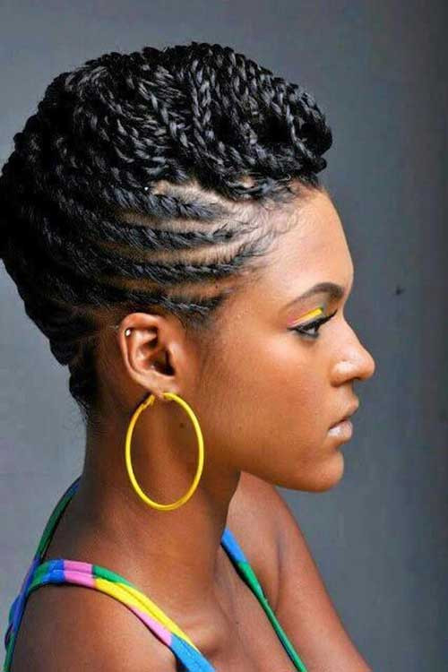 Black Braid Updo Hairstyles
 Braids for Black Women with Short Hair