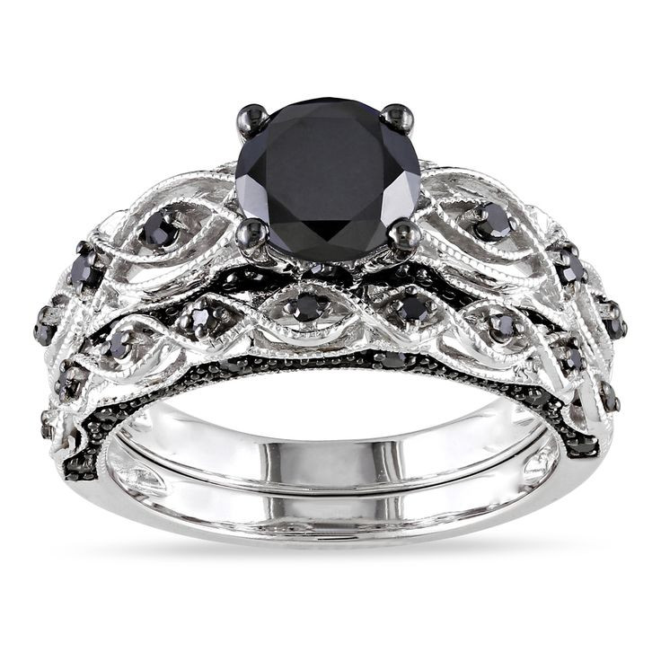 Black Diamond Wedding Ring Sets
 Cheap Black Diamond Wedding Ring Sets for Women Wedding