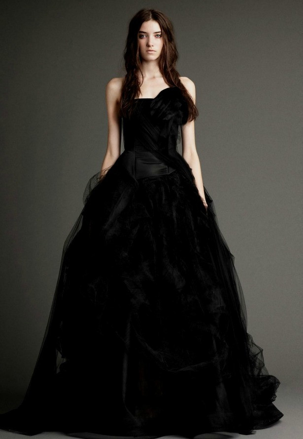 Black Dresses For Wedding
 How to Be Sophisticated in a Black Wedding Dress