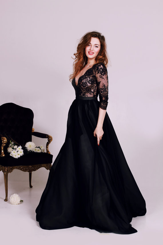 Black Dresses For Wedding
 13 black wedding dresses that will bring out your inner