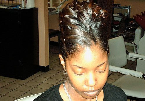 Black Hairstyle Updos
 Updos For Black Girls