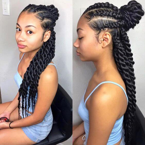 Black Hairstyles 2020
 31 Trendy Cornrows Braids Hairstyles For Black Women To