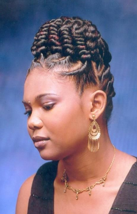 Black Hairstyles Braids Updo
 Braided Updos for Black Women