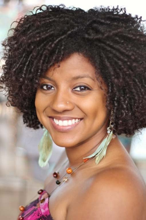 Black Hairstyles Natural
 First Twist Out