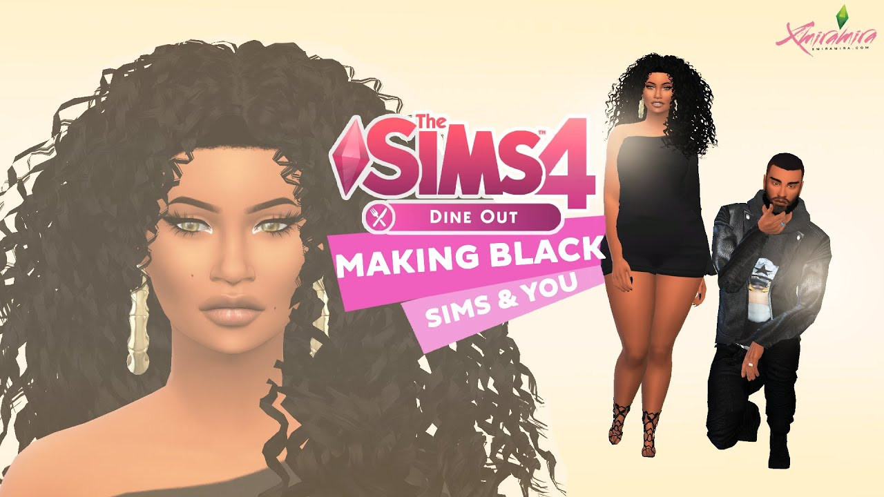 Black Hairstyles Sims 4
 Let s Play The Sims 4 Making Black Sims & You 2 Black