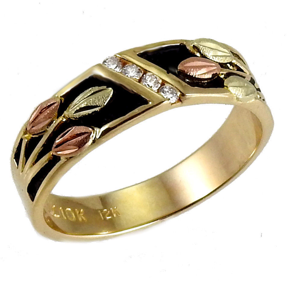 Black Hills Gold Wedding Rings
 Landstrom s Mens or La s Uni Black Hills Gold