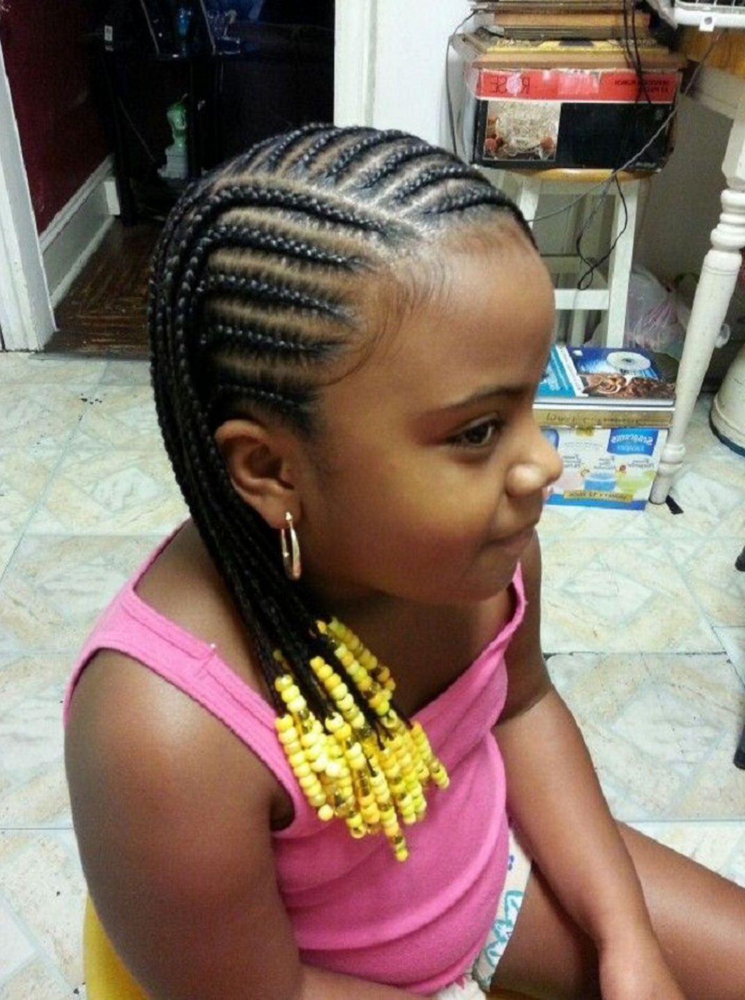 Black Little Girl Braids Hairstyles
 Little Girl Natural Hairstyles Cornrow