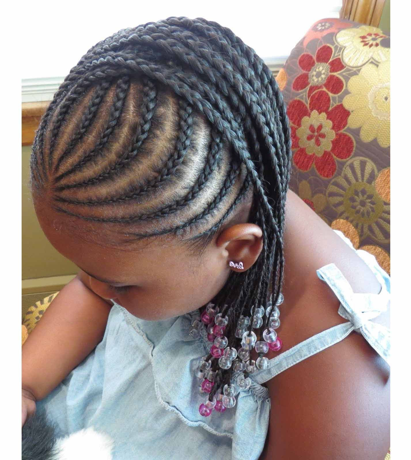 Black Little Girl Braids Hairstyles
 Braided hairstyles for little black girls with different