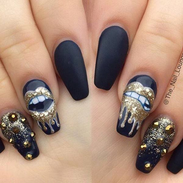 Black Nail Designs
 50 Amazing Black Nail Designs You Are Sure to Love