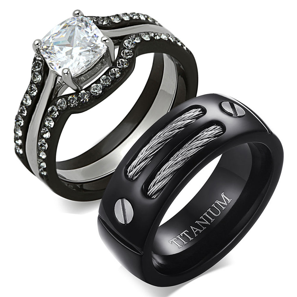 The 25 Best Ideas For Black Wedding Band Sets Home Family Style And 