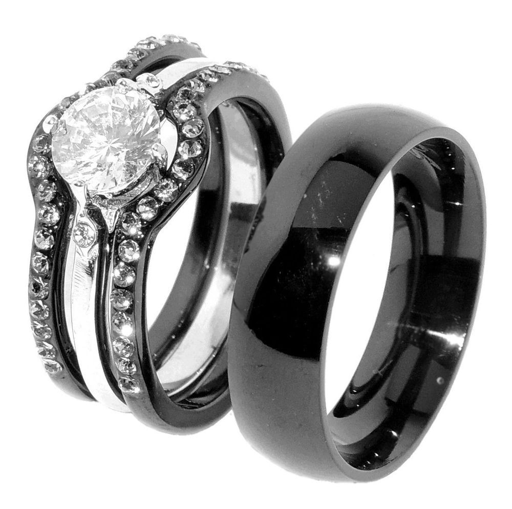 The 25 Best Ideas for Black Wedding Band Sets - Home, Family, Style and ...