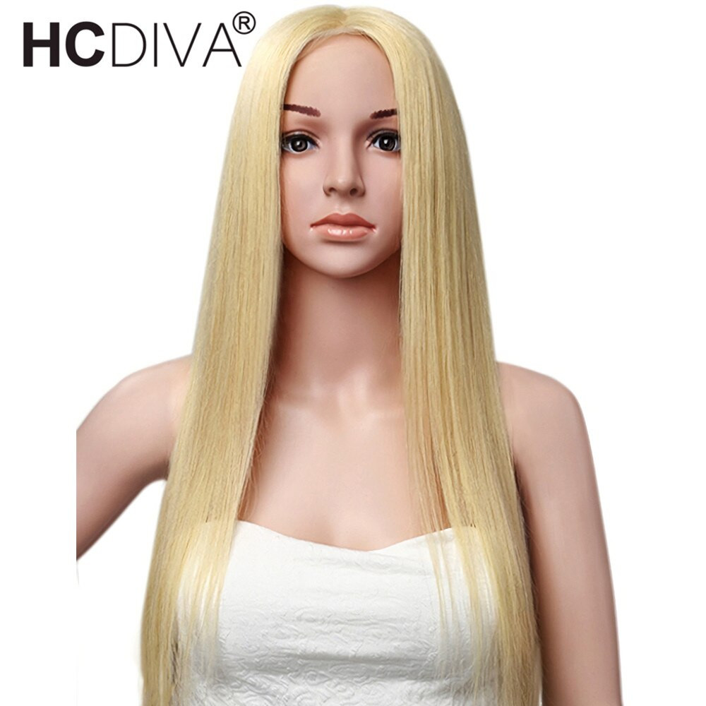 Blonde Lace Front Wigs With Baby Hair
 Pure 613 Blonde Lace Front Wigs With Baby Hair Peruvian