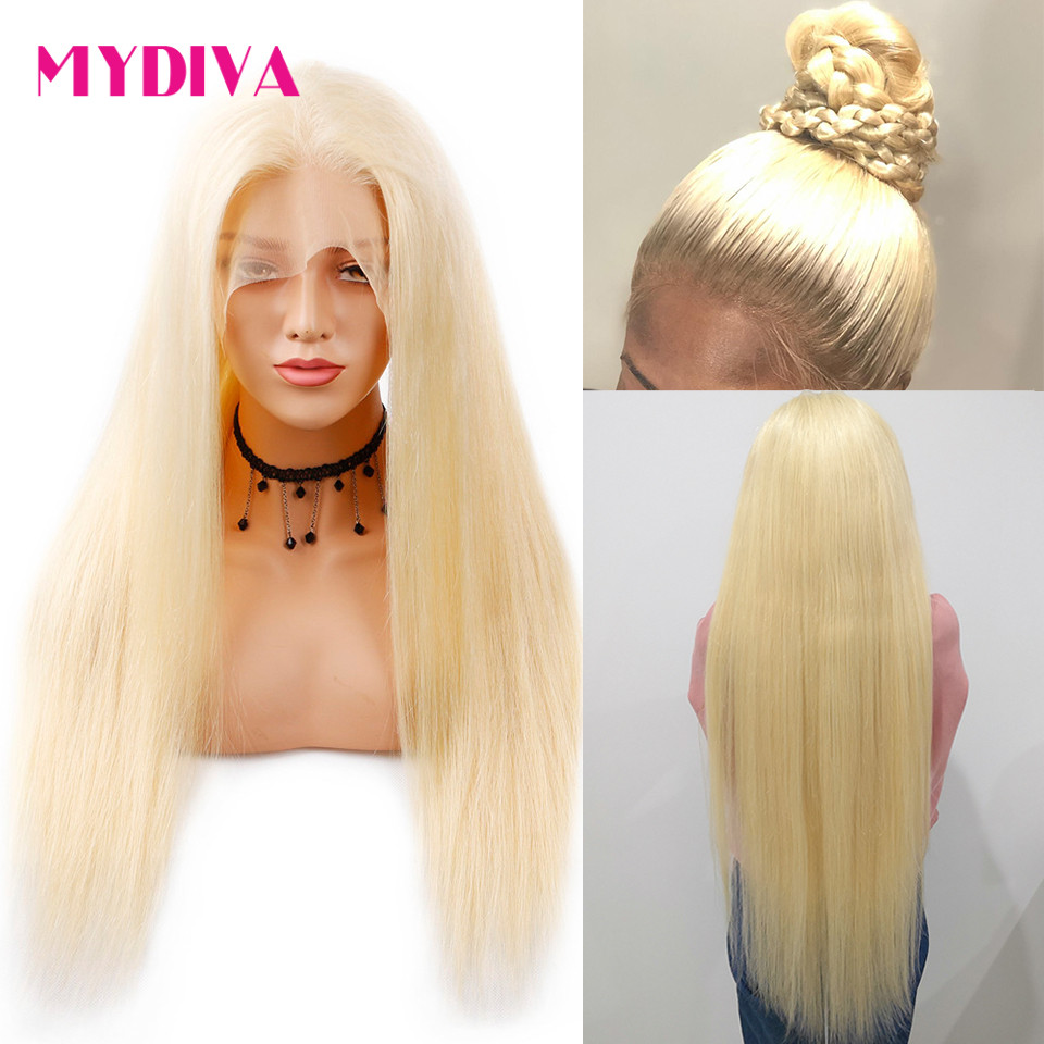 Blonde Lace Front Wigs With Baby Hair
 613 Honey Blonde Lace Front Wig Pre Plucked With Baby Hair