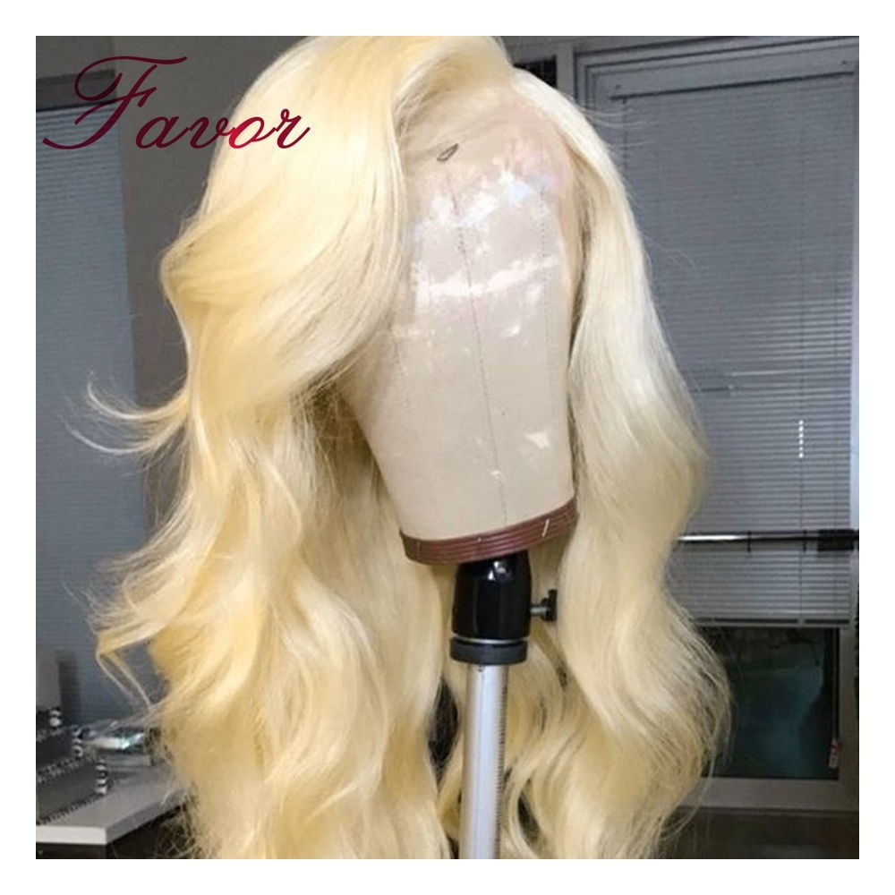 Blonde Lace Front Wigs With Baby Hair
 Density 613 Blonde Lace Front Wig With Baby Hair For