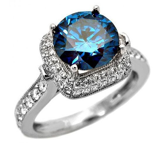 Blue Diamonds Rings
 Cuts Colors And Shapes Diamonds – Know It All