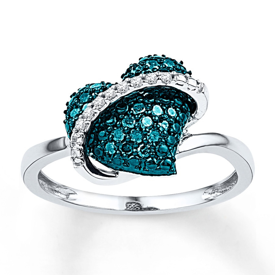 Blue Diamonds Rings
 1000 images about rings on Pinterest