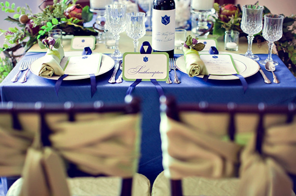 Blue Themed Weddings
 Royal Blue Wedding Ideas And Wedding Invitations