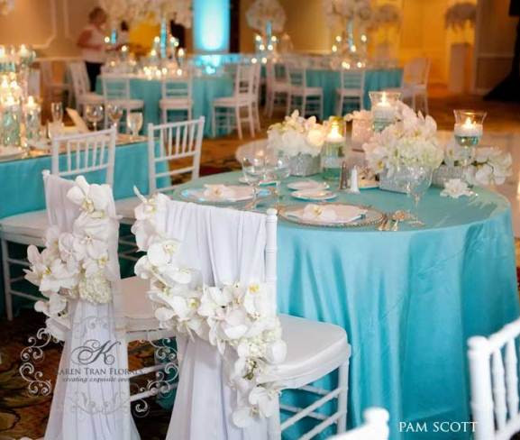 Blue Themed Weddings
 Tiffany Blue Wedding Theme Weddings Romantique