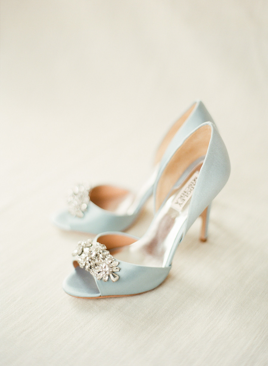 Blue Wedding Shoes For Bride
 Badgley Mischka Tiffany Blue Wedding Shoes Elizabeth