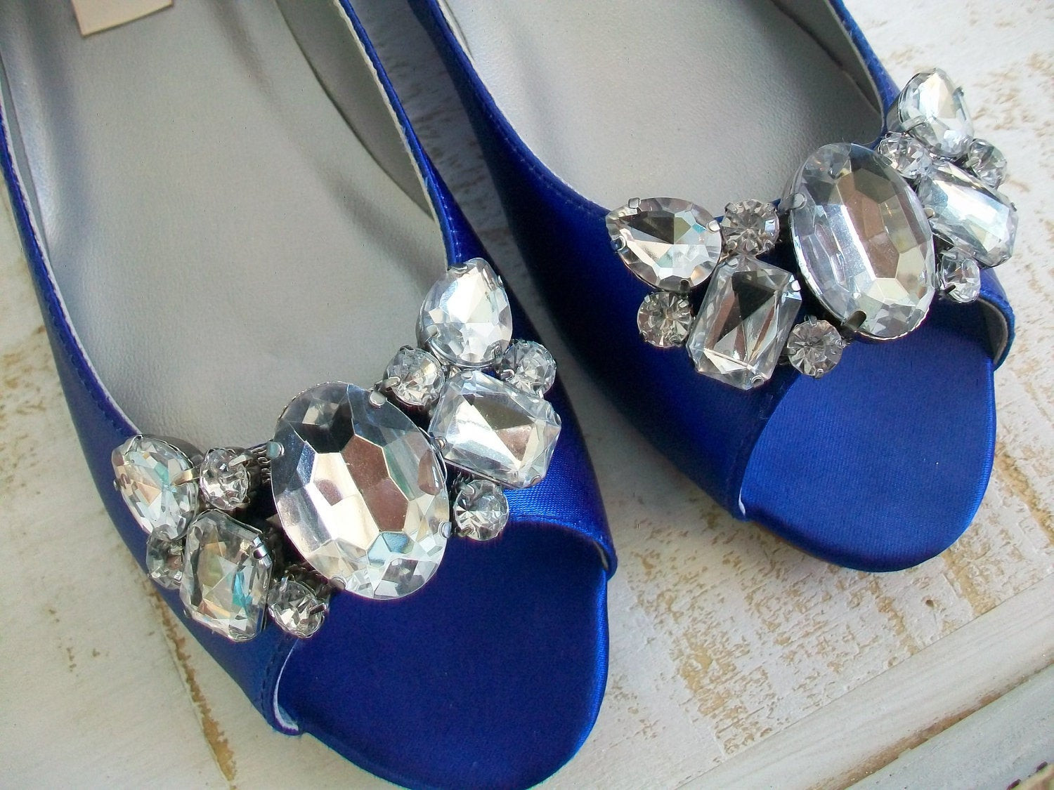 Blue Wedding Shoes For Bride
 Flat Wedding Shoes Sapphire Blue Wedding Shoes Choose From