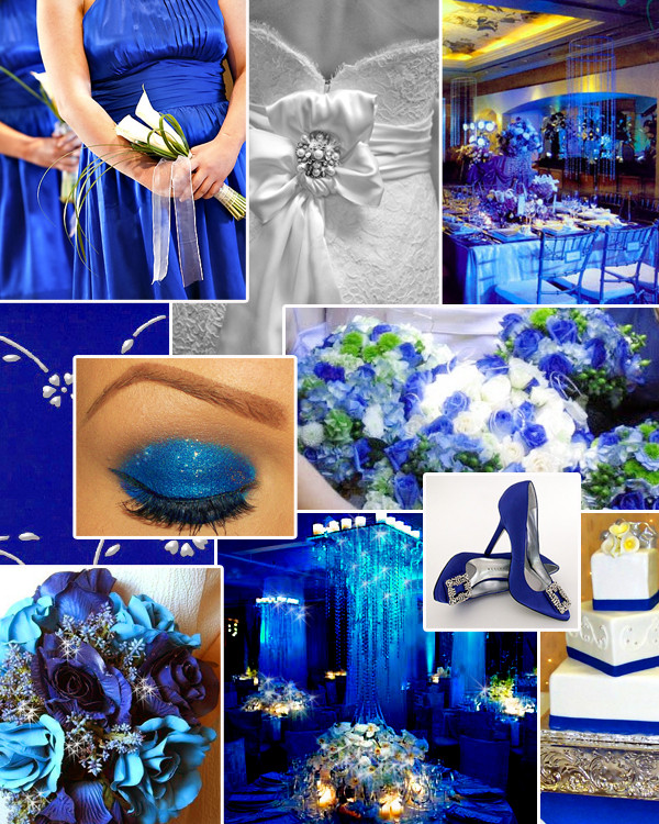 Blue Wedding Themes Ideas
 bridal style and wedding ideas Glamour Wedding With