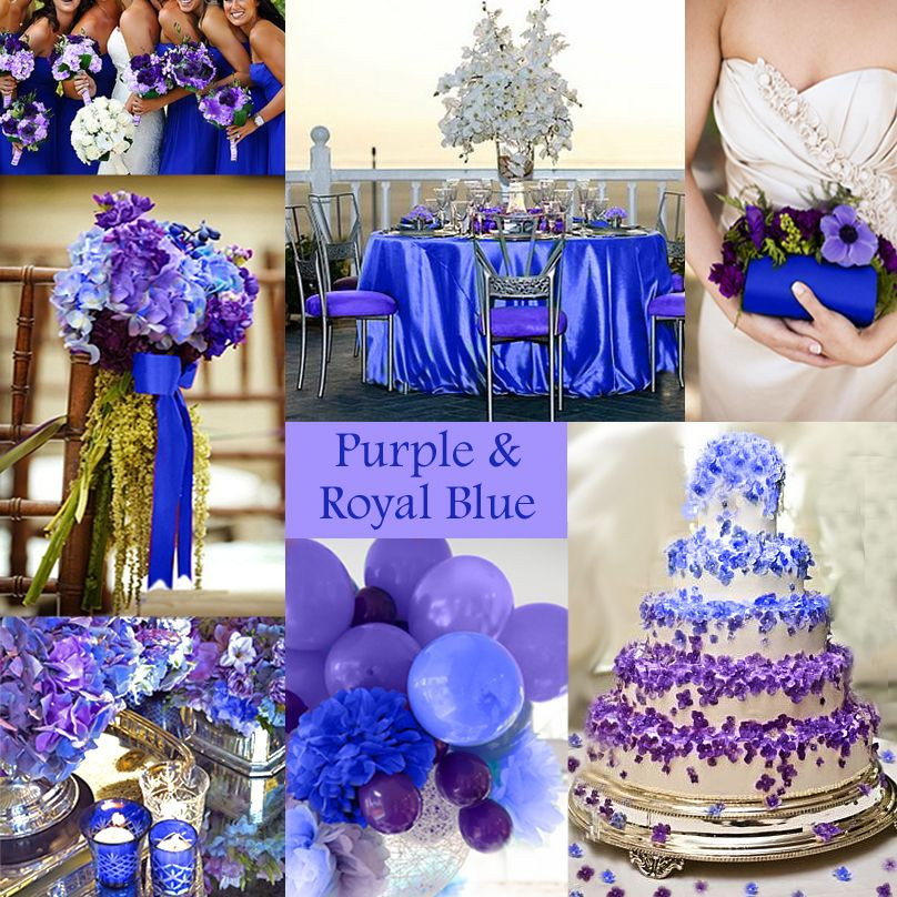 Blue Wedding Themes Ideas
 Purple Wedding Color bination Options