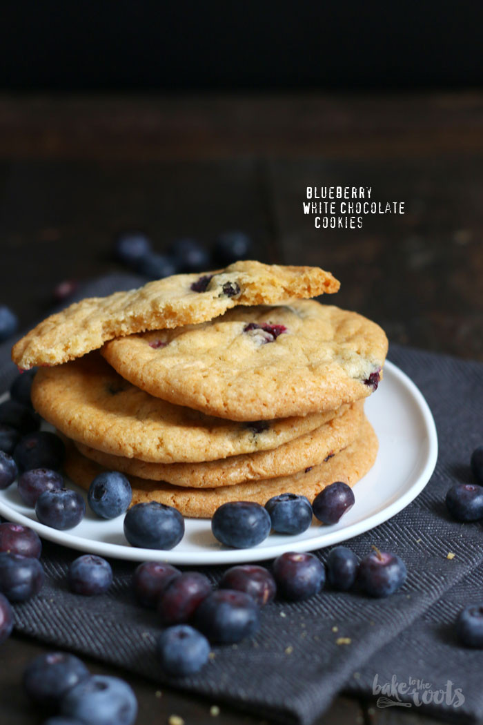 Blueberry White Chocolate Cookies
 Blueberry White Chocolate Cookies – Bake to the roots